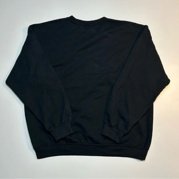 Full Send Nelk Boys Classics Black Embroidered Logo Crewneck Sweatshirt Size L - Picture 2 of 6